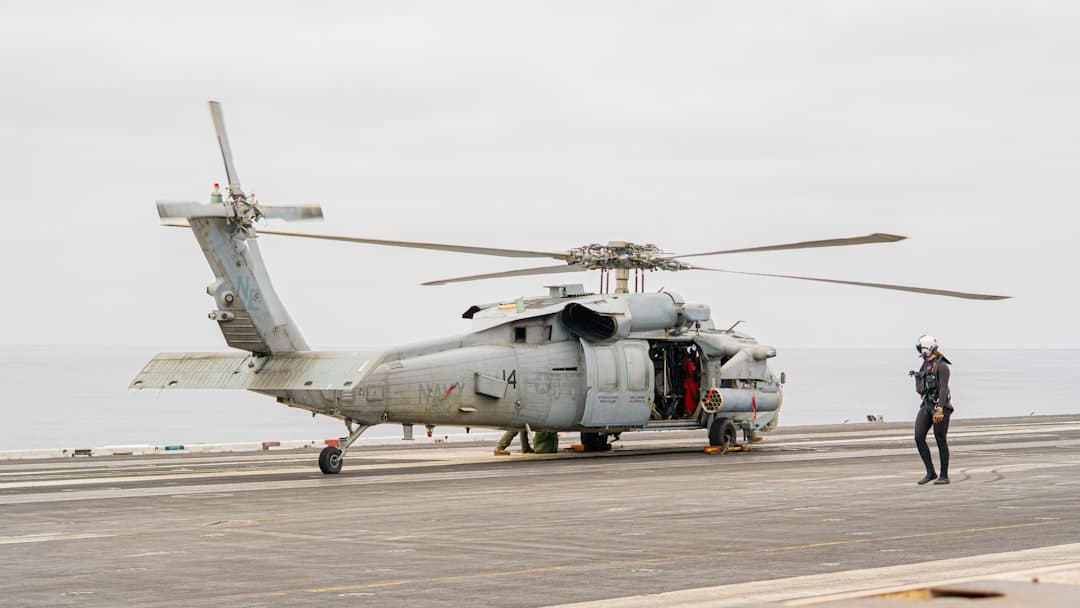 US military conducts first drone boat rescue of downed helicopter crew